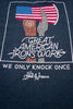 Great American Irons Work V2 - Heather Navy Tee