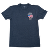 Great American Irons Work V2 - Heather Navy Tee